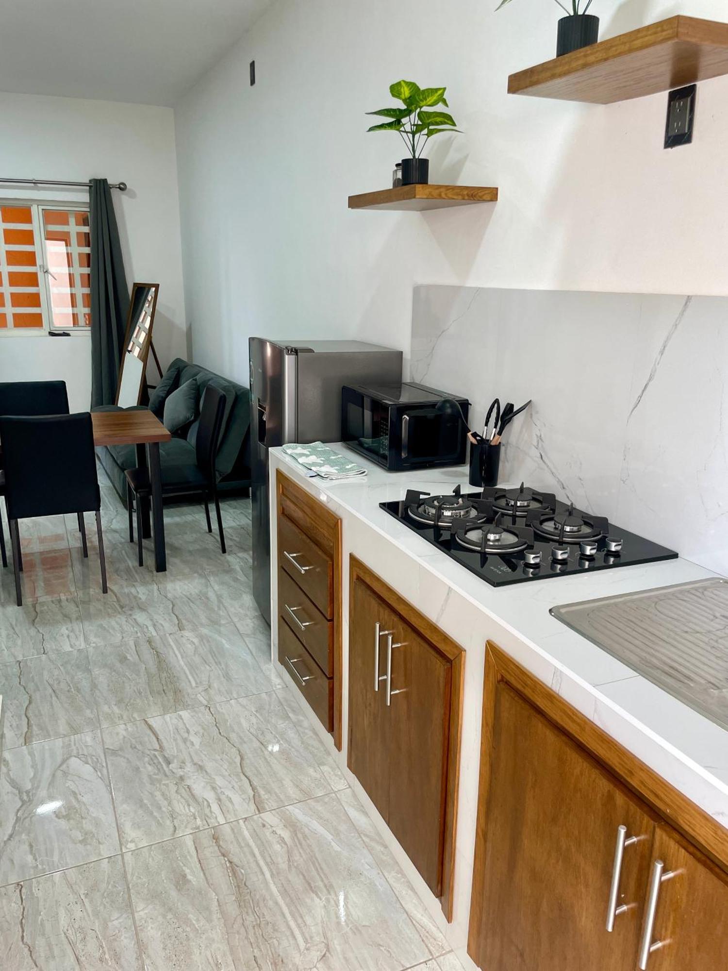 テキーラCasa Madera - Departamento 2アパートメント エクステリア 写真